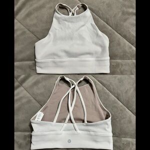Lululemon sports bra - white - size 6